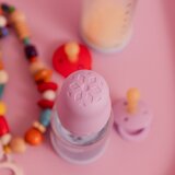 Bibs steklenička steklena Boheme lateks 120 ml, počasen pretok Violet Sky | Shoptok.si