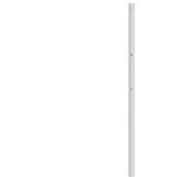  Metalno zamjensko uzglavlje bijelo 135 cm | shoptok.hr