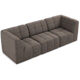 Makamii Smeđa sofa od bouclé tkanine 255 cm Aloha – | shoptok.hr