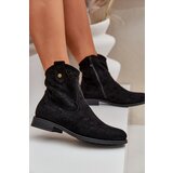 S. BARSKI Perforated Ankle Boots On A Flat Heel S.Barski | shoptok.hr