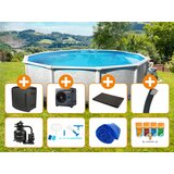 Steinbach Grande Pool Set Rund Ø 457 x 135 cm - Komplettset Large - 1 set Cijene