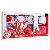  Dječji kuhinjski set crveni 14 elemenata | shoptok.hr