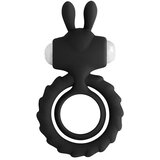 Adam i Eva Vibracioni prsten sa zečjim ušima (rabbit) CRNI Cene