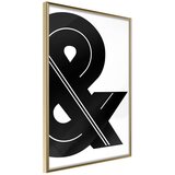  Poster - Ampersand (Black and White) 20x30 Cijene