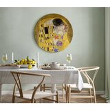  Okrugla slika - Gustav Klimt – Kiss 40x40 | shoptok.hr