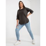 RELEVANCE Tunic-RV-TU-8531.59P-Dark khaki Cene