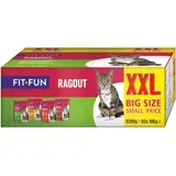 Cat ragu 4 okusi Multipack 92x100 g