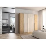 Mömax Omara Za Oblačila Safari, Hrast, Barva Šampanjca, 226cm | Shoptok.si