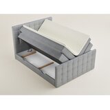 Maison de Rêve Sivi boxspring krevet s prostorom za odlaganje 160x200 cm Tasca – | shoptok.hr