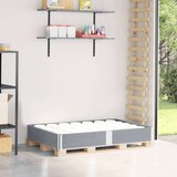 vidaXL Paletni okvir siv 150x100 cm trdna borovina | Shoptok.si