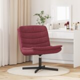  Vrtljiv stol Vinorodna rdeča 63 x 75 x 76 cm blago, (5000288942) | Shoptok.si