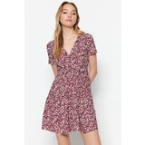 Trendyol Dress - Burgundy - Skater | Shoptok.si