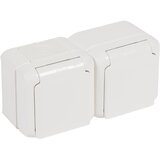 Legrand Dupla kućna utičnica 250V/16A FORIX IP44 bela | Eponuda.com