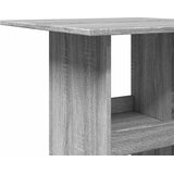  Barski stol s prostorom siva boja hrasta 60x60x102 cm drveni | Eponuda.com