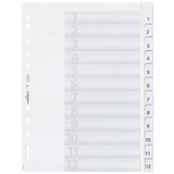 Durable Ločilni listi 1/12 sivi (6410), (20382469) | Shoptok.si