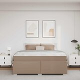  Krevetna konstrukcija Boja cappuccina 180 x 200 cm tkanina | Eponuda.com