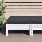 The Living Store Talna blazina za paleto 60x60x8 cm črno blago - Blazina Za Palete, (21487470) | Shoptok.si