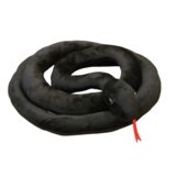 Plišana maskota crna zmija 110 cm | shoptok.hr