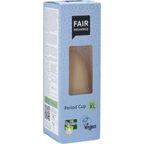 FAIR Squared period Cup - Veličina XL - prirodna boja Cijene