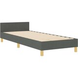  Krevet Siva 100x200 cm Tkanina | shoptok.hr