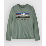 Patagonia Graphic Kids Longsleeve T-Shirt fitz roy foothills / cvr gn Cene