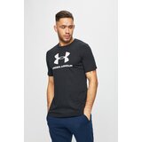 Under Armour Majica kratkih rukava za muškarce, boja: crna, s tiskom | shoptok.hr