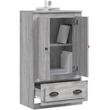  Visoka komoda siva sonome 60x35,5x103,5 cm konstruiranog drva | Eponuda.ba