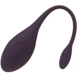 RC Single Vibrating Love Ball Purple