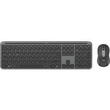 Singer logitech MK950 signature for business keyboard mouse included office rf wireless + bluetooth qwertz german graphite | shoptok.hr