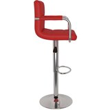  Barski stolčki 2 kosa vinsko rdeče umetno usnje, (20817406) | Shoptok.si