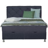 Modern Living Postelja Z Vzmetnico Black Diamant, Antracit, 180x200 | Shoptok.si
