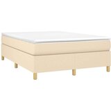  Box spring posteljni okvir krem 140x200 cm blago, (20736967) | Shoptok.si