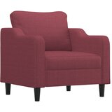  3-dijelni set sofa s jastucima crvena boja vina od tkanine | shoptok.hr
