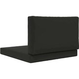  Zunanja blazina za kavč 2 pcs Črna Poliester, (5000202652) | Shoptok.si
