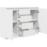  Komoda s ladicama bijela 100,5x35x76 cm konstruirano drvo | Eponuda.com