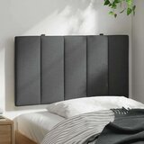 vidaXL Jastuk za uzglavlje tamnosivi 90 cm od tkanine | shoptok.hr