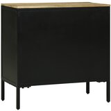  Kreveta s ladicama 70 x 35 x 70 cm Čvrsto drvo manga - 70 x 35 x 70 cm 2 vrata i 2 ladice | shoptok.hr