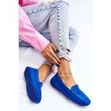 EVENTO PE1 Women’s Loafers Suede Blue Morreno | Shoptok.si