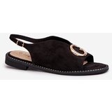 S. BARSKI Elegant Women's Sandals with Eco Suede Decoration S.Barski | Shoptok.si