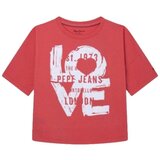 Pepe Jeans Majice s kratkimi rokavi - Rdeča Cene