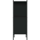  Regal za knjige crni 72 x 28 x 77 5 cm od konstruiranog drva | shoptok.hr
