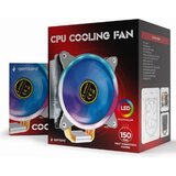 Gembird CPU-HURACAN-ARGB-X130 led uni kuler 150W 120mm.Fan +/-1600rpm 26dBa lga 775/115x/1200/AMD | Eponuda.com