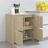  Komoda sonoma hrast 70x41x75 cm iverna plošča, (20656084) | Shoptok.si