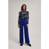 Marisse Blue Wide-Leg Creased Trousers | ePonuda.com