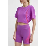 ADIDAS BY STELLA MCCARTNEY Kratke hlače za vadbo TruePace vijolična barva, IT5779