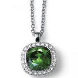  Ženski oliver weber secret emerald lanČiĆ sa swarovski zelenim kristalom ( 12052r.205 ) Cene