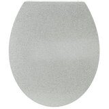 Poseidon WC daska (Samospuštajuća, Duroplast, Može se skinuti, Srebrna) | shoptok.hr