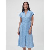 Reserved Midi haljina cvjetnog uzorka - plava | shoptok.hr