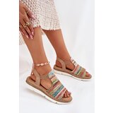 EVENTO Women's Sandals With Weaving Multicolor Jelana | ePonuda.com