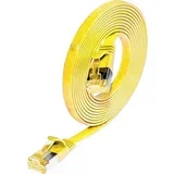 9120042366924 RJ45 omrežni kabel\, Patch kabel CAT 6a U/FTP 1.00 m rumena 1 kos, (20419662)